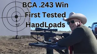 BCA 243 Win. Seeking the Best Cartridge Load Development.