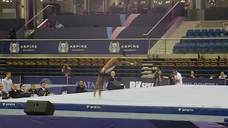 Rayderley Zapata (ESP) - FX EF - World Cup Doha 2019