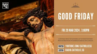 Good Friday 2024 – Catholic Service Today Live Online