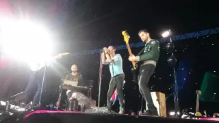 Coldplay - Trouble Live at Wembley London 19/06/16