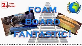 Using Foam Board for Model Railways