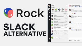 SLACK ALTERNATIVE! How To Use Rock.so For Project Managements & Communication!