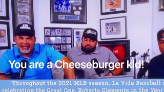 Former Manager of the year calls player Cheeseburger kid and Fatboy!