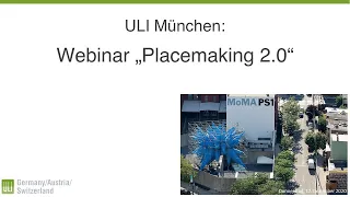 ULI München: Webinar "Placemaking 2.0"