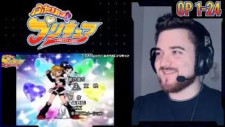 Pretty Cute! | Precure | Opening 1-24 | Reaction