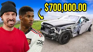 I BOUGHT MARCUS RASHFORDS WRECKED ROLLS ROYCE WRAITH