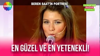 Ünlüler dünyasının en güzel ve en yetenekli kadınlarından olan Beren Saat'in portresi!