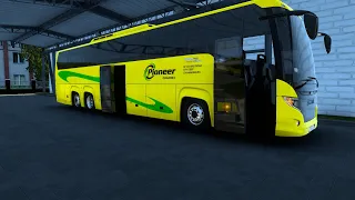 Scania Touring Pioneer Bus | Euro Truck Simulator 2 | Ceibo Argentina Map 1.46 | Passenger Transport