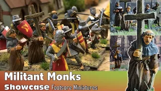 Militant Monks  Showcase - Footsore Miniatures (Barons War Range)