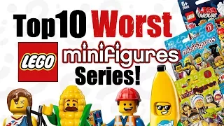 Top 10 Worst LEGO Minifigures Series!