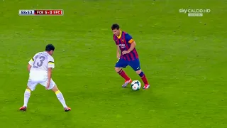 Lionel Messi vs Santos 2013/14 (Home) Joan Gamper Trophy ᴴᴰ 1080i