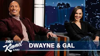 Dwayne Johnson & Gal Gadot on Stealing Stuff, Dancing Together & Shooting Movie During Pandemic