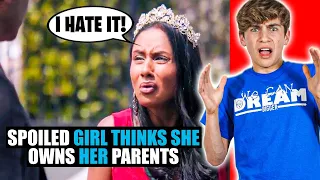 Spoiled girl DEMANDS CAR for Birthday **REACTING to SSSniperwolf on Dhar Mann** |Ayden Mekus