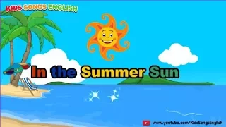 Kids learn English through songs: In the Summer Sun  | Kid Song | Elephant English