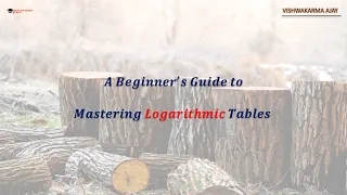 How to Use Log Table | Logarithm Made Easy