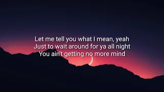 Shift K3Y . Tinashe - Love Line (Lyrics)ft.