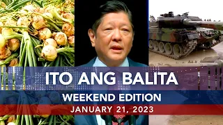 UNTV: Ito Ang Balita Weekend Edition | January 21, 2023