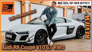 Audi R8 Coupé V10 GT RWD im Test (2023) So NICE fährt und driftet der! Fahrbericht | Review | Sound