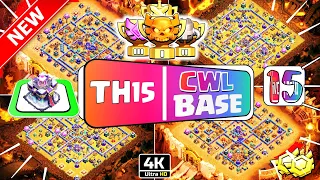 2023 Only 1 Star Th15 CWL Base With Link | Th15 Anti 2 Star Th15 CWL Base Link | Th15 CWL Base | COC