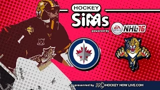 Jets vs Panthers (NHL 16 Hockey Sims)