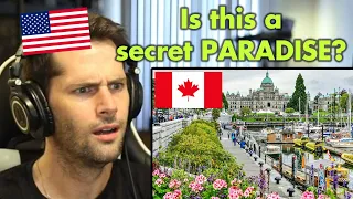 American Reacts to INCREDIBLE Places on Vancouver Island
