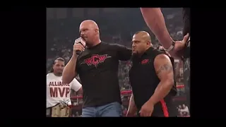 Stone Cold Steve Austin Sets The Alliance On Taz (2/2) WWE Raw 9-10-2001