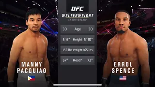 Manny Pacquiao VS Errol Spence Jr ( EA Sports UFC 4 )