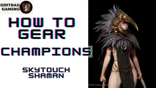 HOW TO GEAR SKYTOUCH SHAMAN | Raid Shadow Legends Gear Guide