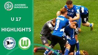 Arminia krönt sich zum Meister! | Arminia Bielefeld - VfL Wofsburg 2:1 | U 17 | Highlights