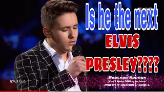 IS HE THE NEXT ELVIS PRESLEY?? YAROSLAV KARPUK THE VOICE OF UKRAINE KIDS /NORLI VLOGZ