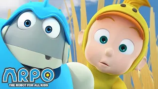 Arpo the Robot | The Lost Duckling Baby +MORE FULL EPISODES | Compilation | Funny Cartoons for Kids