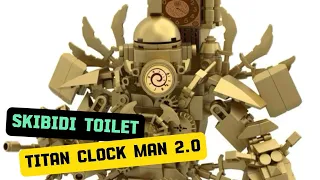 Skibidi Toilet LEGO - Titan Clock Man 2.0 Speed Build