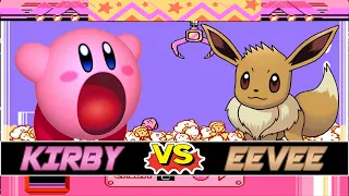 M.U.G.E.N. Battles | Kirby vs Eevee | Kirby vs Pokémon