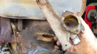 Ferguson TED20 Barn Find, Lets Get It Going Part 7 Thermostat Housing