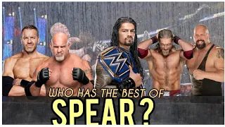 Who Has The Best Of Spear  - [Wrestle Universe]