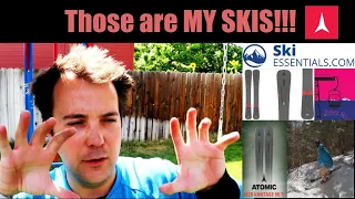 Ski Essentials ROASTS My Skis: Elliott Reacts to Atomic Vantage 90 TI Ski Essentials Review