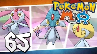 Pokémon Omega Ruby and Alpha Sapphire - Episode 65 | Mesprit, Uxie, Azelf!