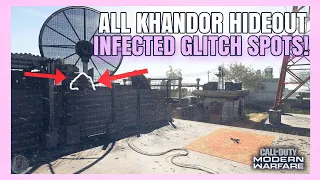 ALL KHANDOR HIDEOUT INFECTED GLITCH SPOTS (ledges,infected,wall breachs)