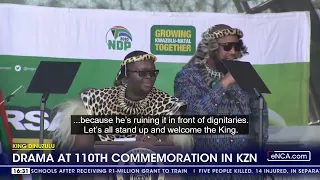 Drama at King Dinuzulu's 110th commemoration in KZN