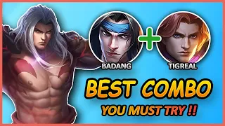 This is How SCARY Badang is When Combo With Tigreal (With Commentary) - Mythical Glory Gameplay