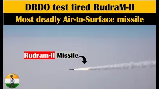 #breakingnews DRDO successfully test fired Rudram-2 missile from  SU-30 MKI #indianairforce