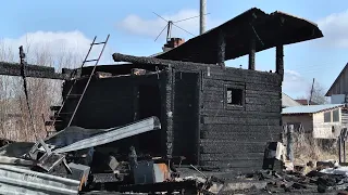В Колпашеве при тушении пожара обнаружили труп мужчины