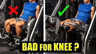 LEG EXTENSION- Safe or Injury?- 5 Mistakes (5 गलतियां तुरंत रोकें!)