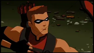 Young Justice red arrow all scenes