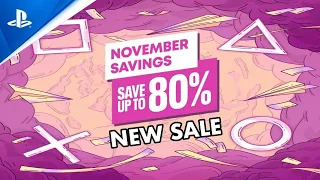 November Savings PlayStation Store Sale 2022