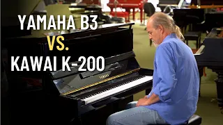 BEST Acoustic Pianos for Students? | Yamaha B3 vs Kawai K-200