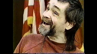 Charles Manson - Prison interview - Geraldo Rivera Special 4/13/88  stereo