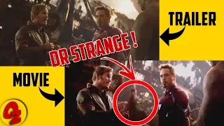 Avengers Infinity War : Trailer vs Movie Comparison [How Marvel prevented Spoilers !]
