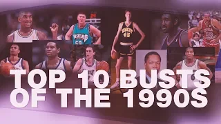 TOP 10 NBA Draft Busts of The 1990s