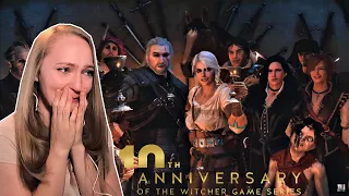 The Witcher 10th Anniversary Reaction *Emotional* | Anida